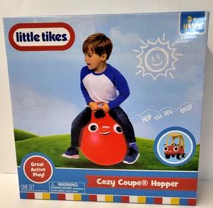 Little Tikes Cozy Coupe Hopper Hüpfball Kinder 3+ rot Hüpfspielzeug mit Griff - Bild 1 von 13