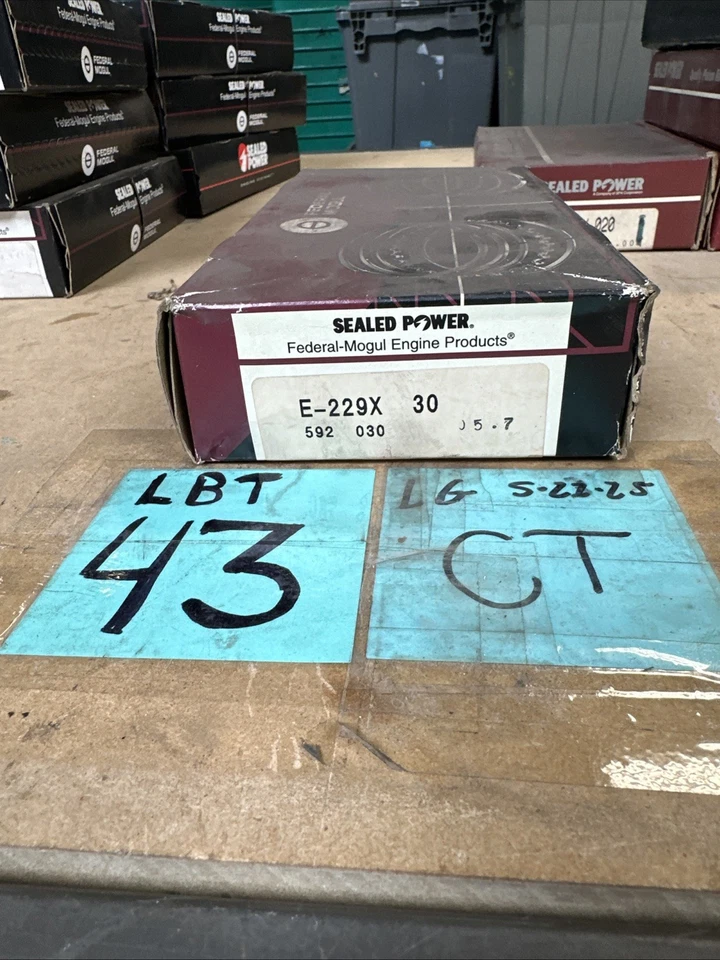 Juego de anillos de pistón de motor para Oldsmobile Bravada 1991-2001 potencia sellada Foto 1 de 1