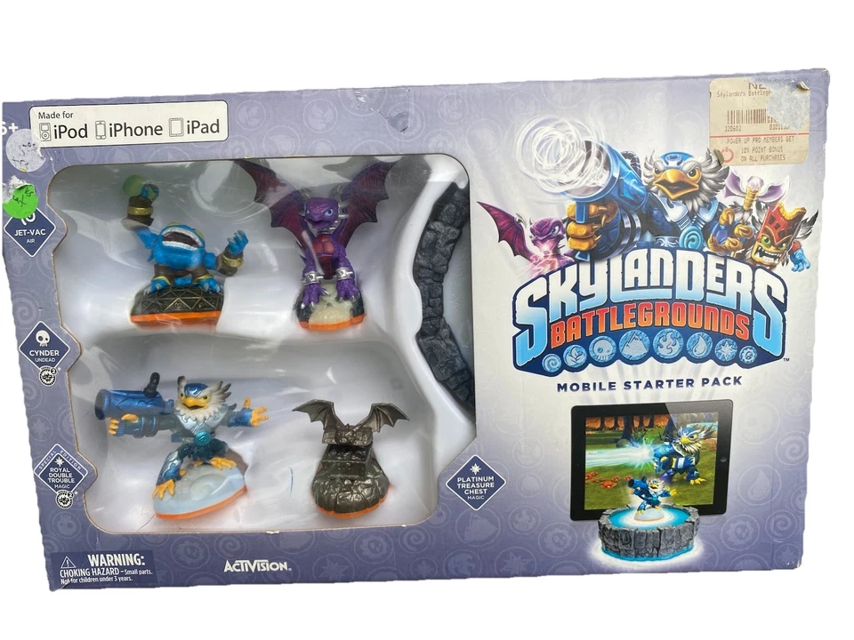 Skylanders Battlegrounds Mobile Starter Pack para iPod/iPad/iPhone Portal + Figuras Foto 1 de 2