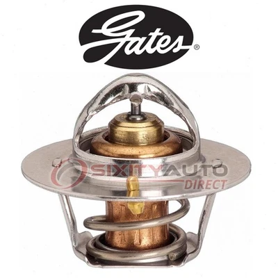 Gates Coolant Thermostat for 1973-1976 Toyota Mark II 2.6L L6 - Antifreeze wx Foto 1 de 4
