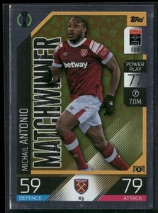 2021 MATCHWINNER MICHAIL ANTONIO WEST HAM UNITED FC #63 - Picture 1 of 2