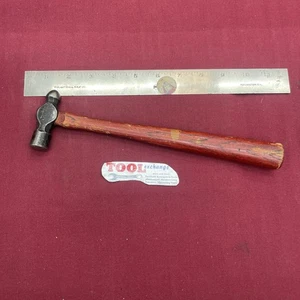 Nice Vintage Plumb 4 Oz. Ball Peen Hammer Original Hickory Handle - Picture 1 of 7