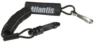 Atlantis Floating Lanyard - Black Watercraft PWC A7459R 983104 - Image 1 of 4