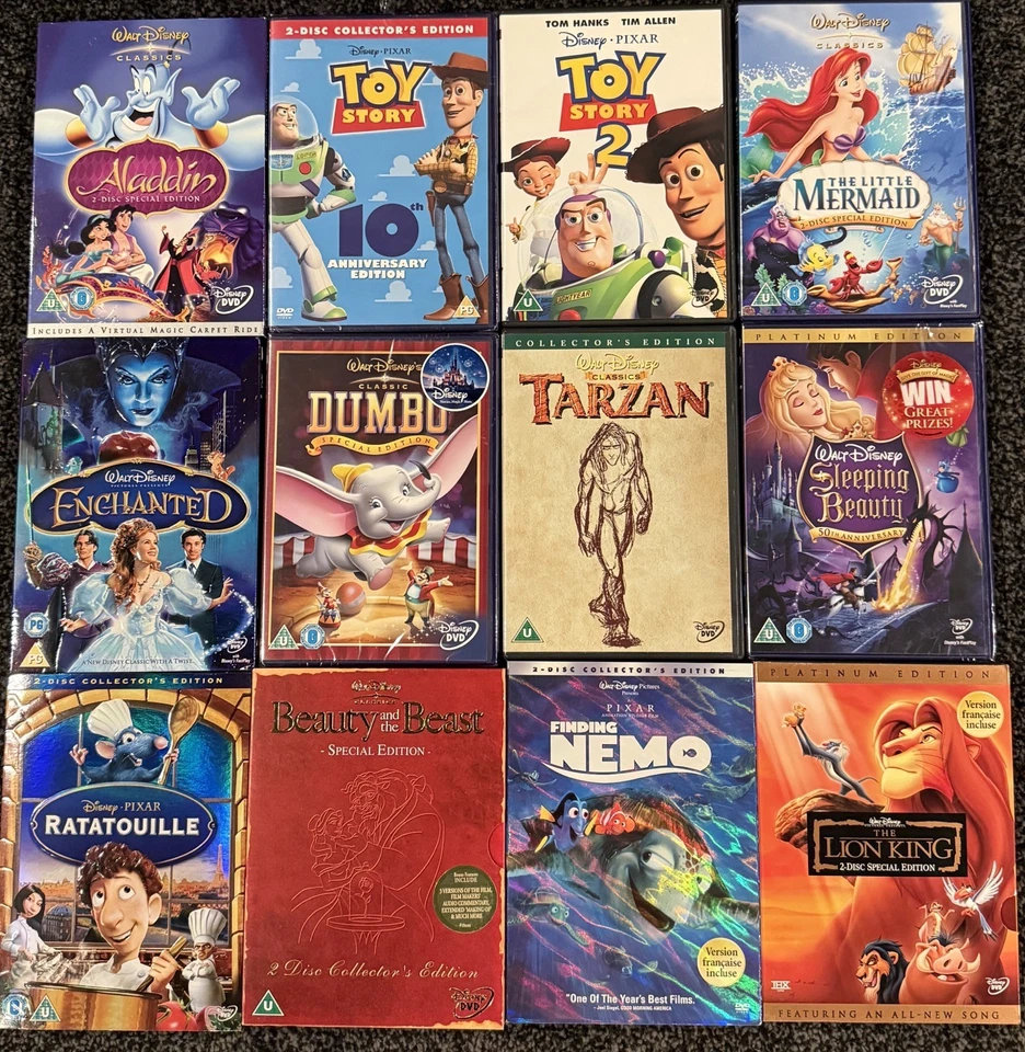 Disney/Pixar DVD Movie Collection (Set Of 16) - Image 1 of 1
