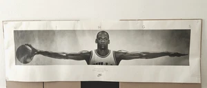 Poster Vintage Nike Michael Jordan "Wings" 1989 - Leggi Descrizione - Foto 1 di 9