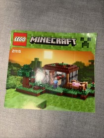 Lego Minecraft First Night Instruction Book