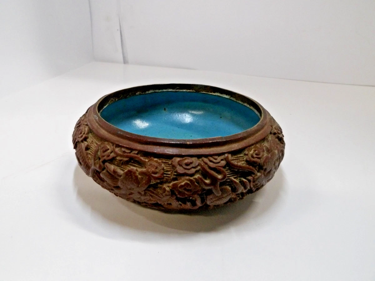 红色中国古董碗| eBay