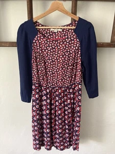 Boden Ladie Dress With Three quarter Sleeves Size 14 - Picture 1 of 9