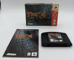 Turok 2 Seeds of Evil Nintendo 64 N64 Original Komplett In Box CIB - Bild 1 von 10