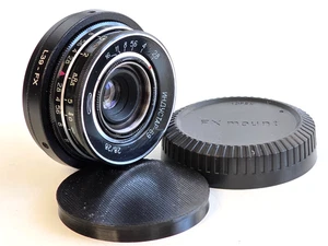 Industar-69 28mm F/2.8 USSR Wide Angle Pancake for Fujifilm X, Infinity focus! - Picture 1 of 17