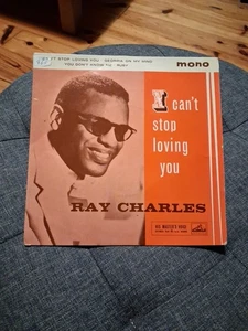 Ray Charles 1963 "I Can't Stop Loving You" 7" Vinyl - Picture 1 of 6