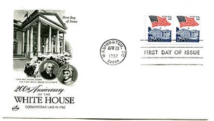 2609 29c Bandera/Casa Blanca ArtCraft Par FDC - Imagen 1 de 1