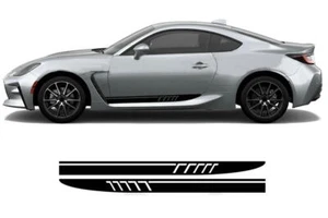 2 PCS Graphic Car Door Side Skirt Sticker for Toyota GR86 Racing Sport Decals - Bild 1 von 6