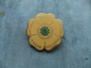 Insignia de enfermería del hospital Royal National ortopédica niños lisiados fondo de caridad - Imagen 1 de 2