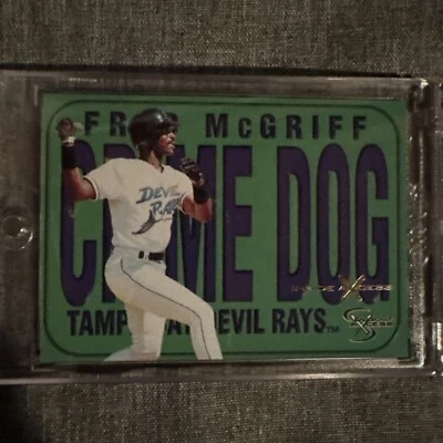 1998 Skybox Dugout Axcess Inside Axcess /50 Fred Mcgriff 🔥1/1🔥”CRIME DOG” - Image 1 of 4