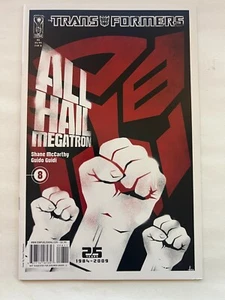 The Transformers: ALL HAIL MEGATRON #8 (IDW, febrero de 2009) Cubierta B - Imagen 1 de 5
