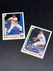 1991 Upper Deck Card Lot #316 Dan Petry & #367 Lou Whitaker - Detroit Tigers - Picture 1 of 5