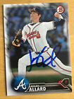 Kolby Allard Atlanta Braves Signed Bowman Prospects 2016 Card Bp69 Autograph