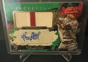 2021 Topps Inception - Autograph Patch Green #APC-JG Jose Garcia /99 RPA - Picture 1 of 5