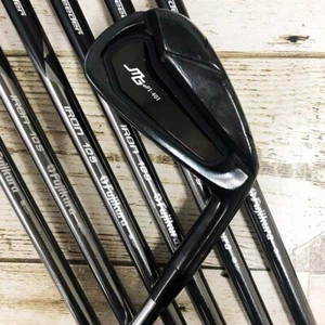 MIURA GIKEN PI-401 BLACK 7pcs Iron Set 5-9/P.G Flex-S DIAMOND Speeder10S With HC - Picture 1 of 7