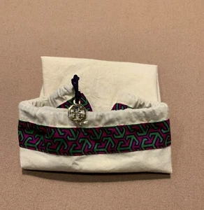 Tory Burch Dust Cover Drawstring Canvas Bag Beige 14” L x 13.5” H - Picture 1 of 6