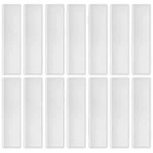 4 Sheets Waterproof Adhesive Label Office Holderslabel Clear Pockets Labels - Picture 1 of 12