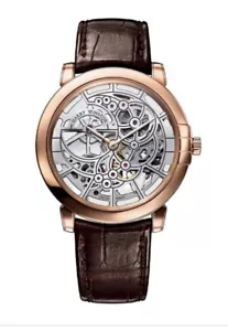 Harry Winston Midnight Skeleton Rose Gold Ref: MIDAHM42RR001 - Picture 1 of 4