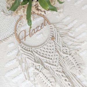 Macrame Wall Hanging | Macrame Dream Catcher - Personalised - Picture 1 of 10