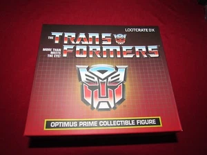 LOOT DX TRANSFORMERS OPTIMUS PRIME NEW NIB FIGURE RARE EXCLUSIVE COLLECTIBLE - Picture 1 of 5