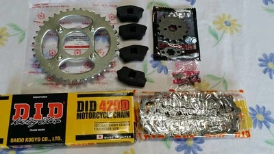 Honda ct70 trail70 sprocket chain set (#-188) - Image 1 of 4
