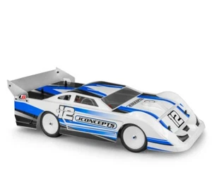 JConcepts L8 Night Body 10.25 Wide Late Model Dirt Oval Body Clear JCO0396 - Picture 1 of 2