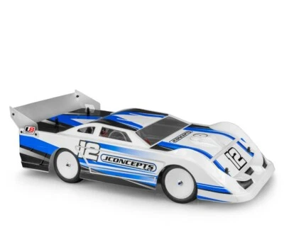JConcepts L8 Night Body 10.25 Wide Late Model Dirt Oval Body Clear JCO0396 - Image 1 of 2