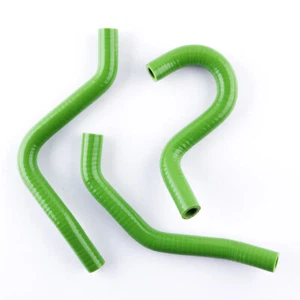 Green Silicone Radiator Hose Fit Honda CR80R 1997-2002 / CR85R Expert 2003-2008 - Picture 1 of 12