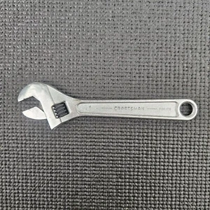 Vintage Craftsman 6 Zoll verstellbarer Schraubenschlüssel Made in USA - Bild 1 von 4