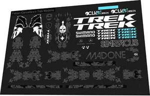 Fabian Cancellara's Trek Madone DECAL SET - Picture 1 of 1