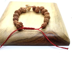 SIDHA SIDDHA SIDH MALA ARMBAND 1 BIS 14 MUKHI RUDRAKSHA GAURI SHANKAR GANESHA - Bild 1 von 5
