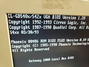 Cirrus Logic CL-GD540x 542x 1MB VLB VESA Local Bus VGA Video Graphics Card - Picture 1 of 4