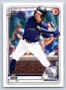 2020 Bowman Draft 1st Edition #BD107 Zac Veen (ref 214788) - Picture 1 of 2