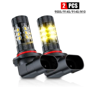 2x 9005 9145 LED Fog Light 4500K Super Yellow For Lexus GS300 GS400 1998-05 - Picture 1 of 12