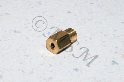 KAWASAKI SUZUKI NEW OEM MIKUNI CARBURETOR 4/042 LARGE HEX MAIN JET #450 18-4348 - Image 1 of 4