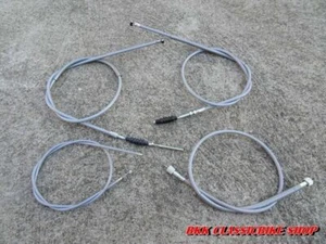 HONDA CL100 K0- K3 1970-73 Throttle Clutch Speedometer Brake CABLE COMPLETE SET - Picture 1 of 5