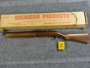 Vintage Sheridan Model C Multi-Pump .20 cal/5mm Air Rifle W/ Box-Excellent!