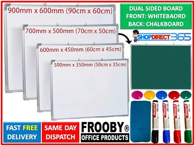 FROOBY LAVAGNA MAGNETICA CON LAVAGNA GOMMA PENNE ASCIUGATRICE AVVISO UFFICIO SCUOLA CASA