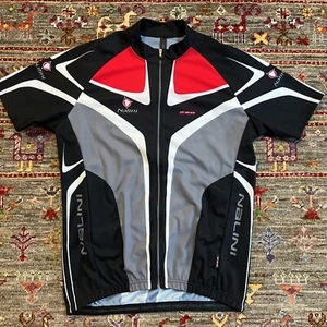 NALINI Pro ITALY ITALIA MEN'S BIKE CYCLING FULL ZIPSHIRT JERSEY SIZE 3XL EUC - Picture 1 of 9