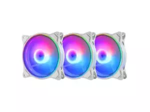 PANO-MOUNTS 120mm 5V ARGB 4Pin PWM PC Computer CPU Case Cooler Fan Triple Light - Picture 1 of 5