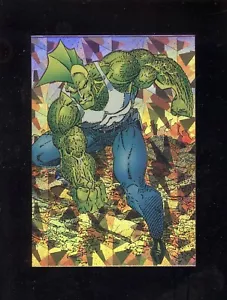 1992 Comic Images The Savage Dragon Prism Insert Card #P5 IMAGE - Foto 1 di 2