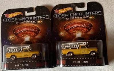 Hot Wheels Close Encounters Of The Third Kind Ford F 250 New In Package 2014 - Image 1 of 4