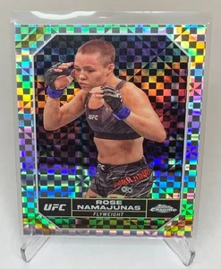 2024 Topps Chrome Rose Namajunas Xfractor #169 - Bild 1 von 2