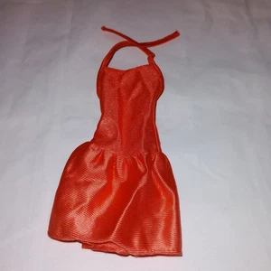 1982 Barbie Fashion Fun #5711 Red Summer Party Dress Halter Top Authentic - Picture 1 of 3