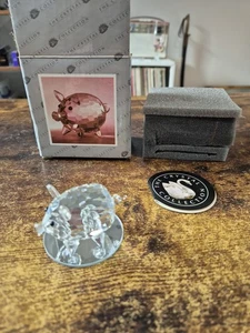 The Crystal Collection - Cerdo - Con Soporte - Tarjeta - Caja y Embalaje - Imagen 1 de 7